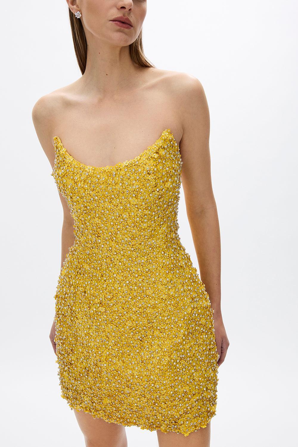 Filius Dress-YELLOW-8-CLOTHINGDRESSCOCKTAIL-RACHEL GILBERT