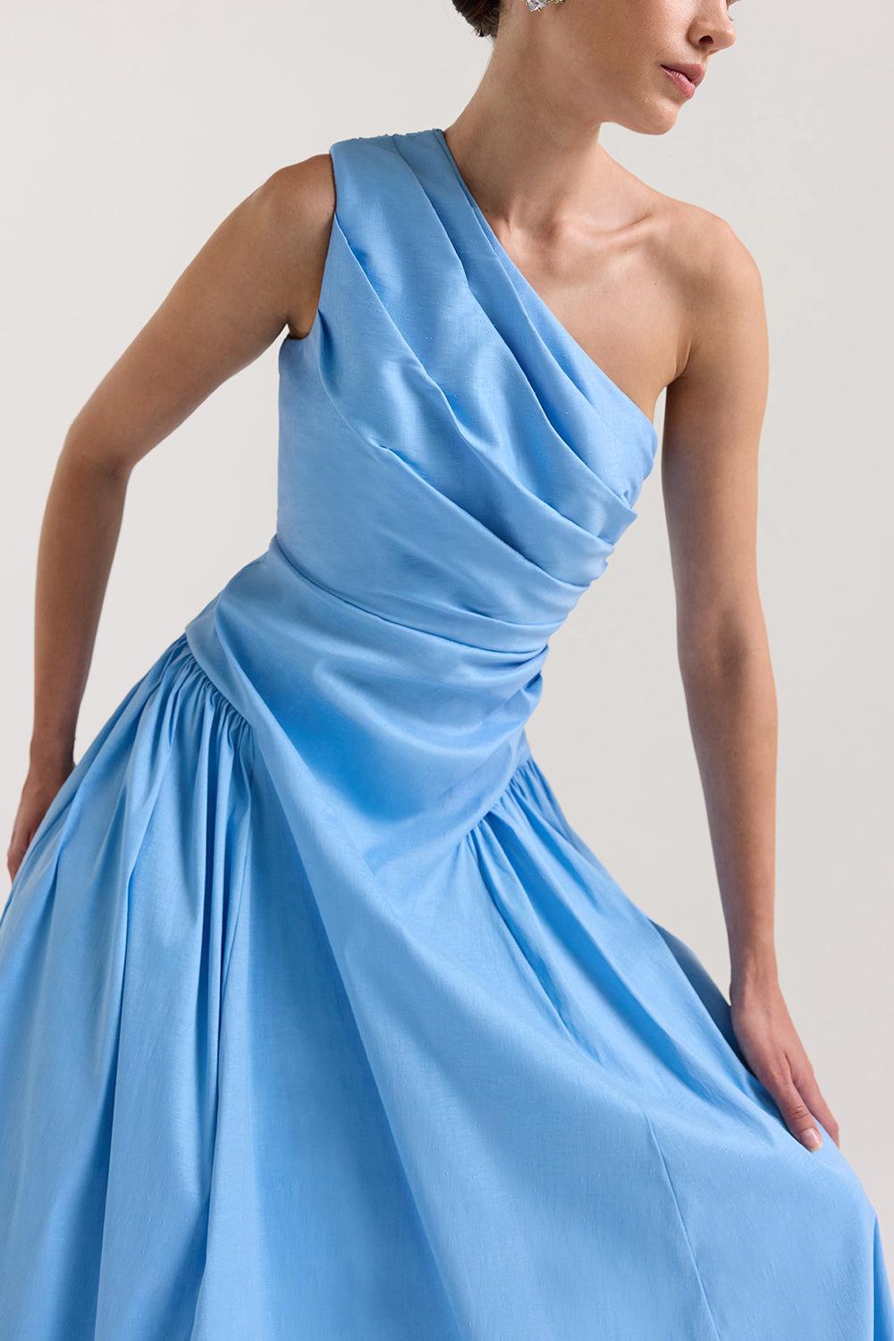 Banksia Dress-BLUE-2-CLOTHINGDRESSEVENING-RACHEL GILBERT