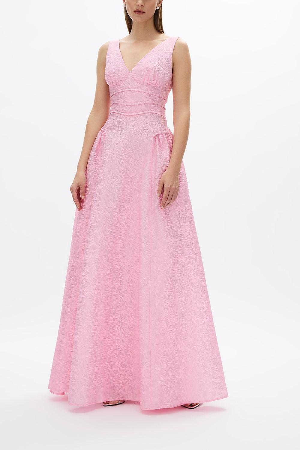  Sophia Gown - Baby Pink-BABYPINK-6-CLOTHINGDRESSGOWN-RACHEL GILBERT 