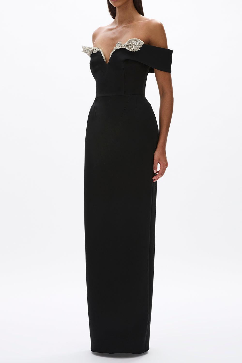 Oscar Gown-BLACK-2-CLOTHINGDRESSGOWN-RACHEL GILBERT