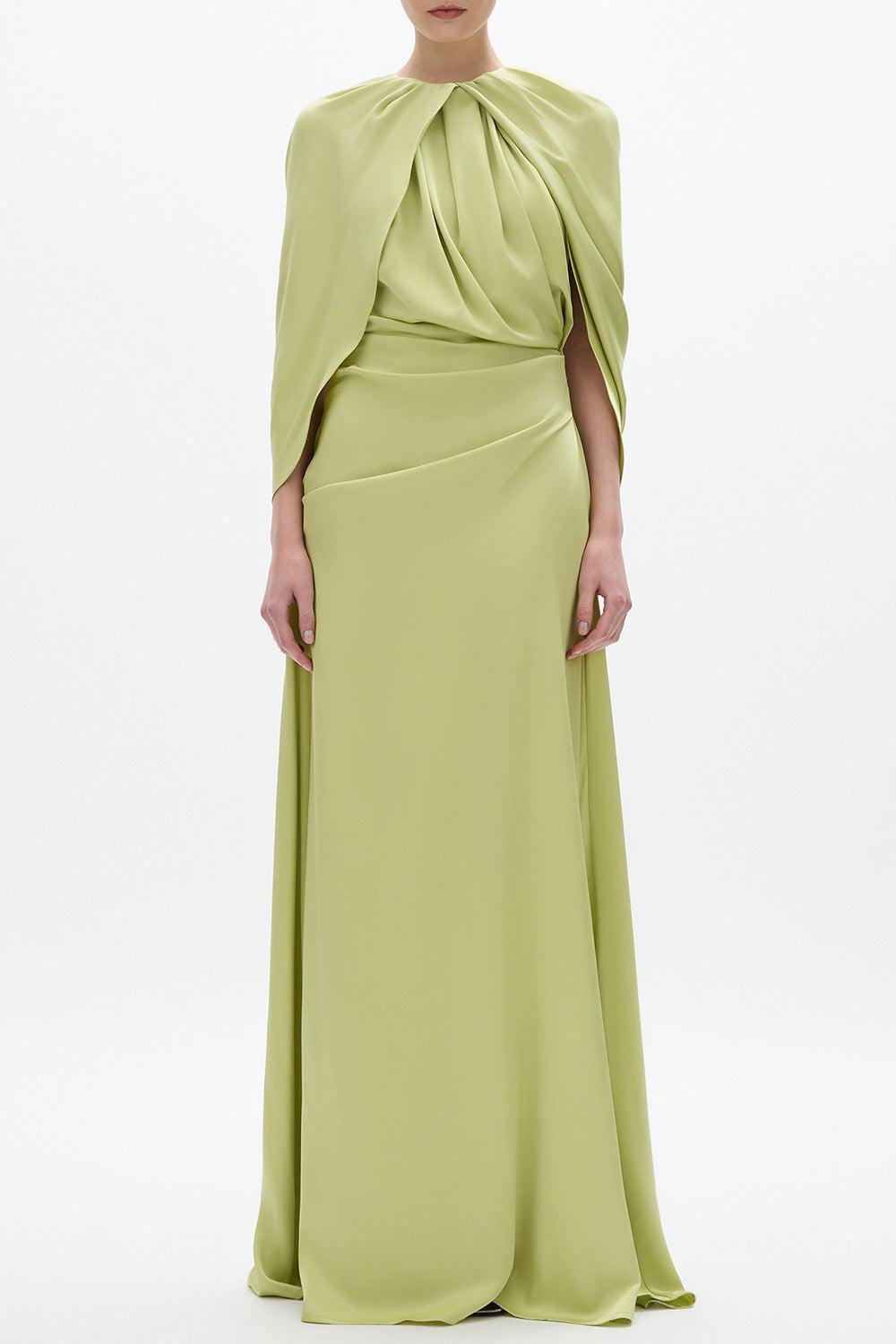 Hallie Gown-GREEN-2-CLOTHINGDRESSGOWN-RACHEL GILBERT
