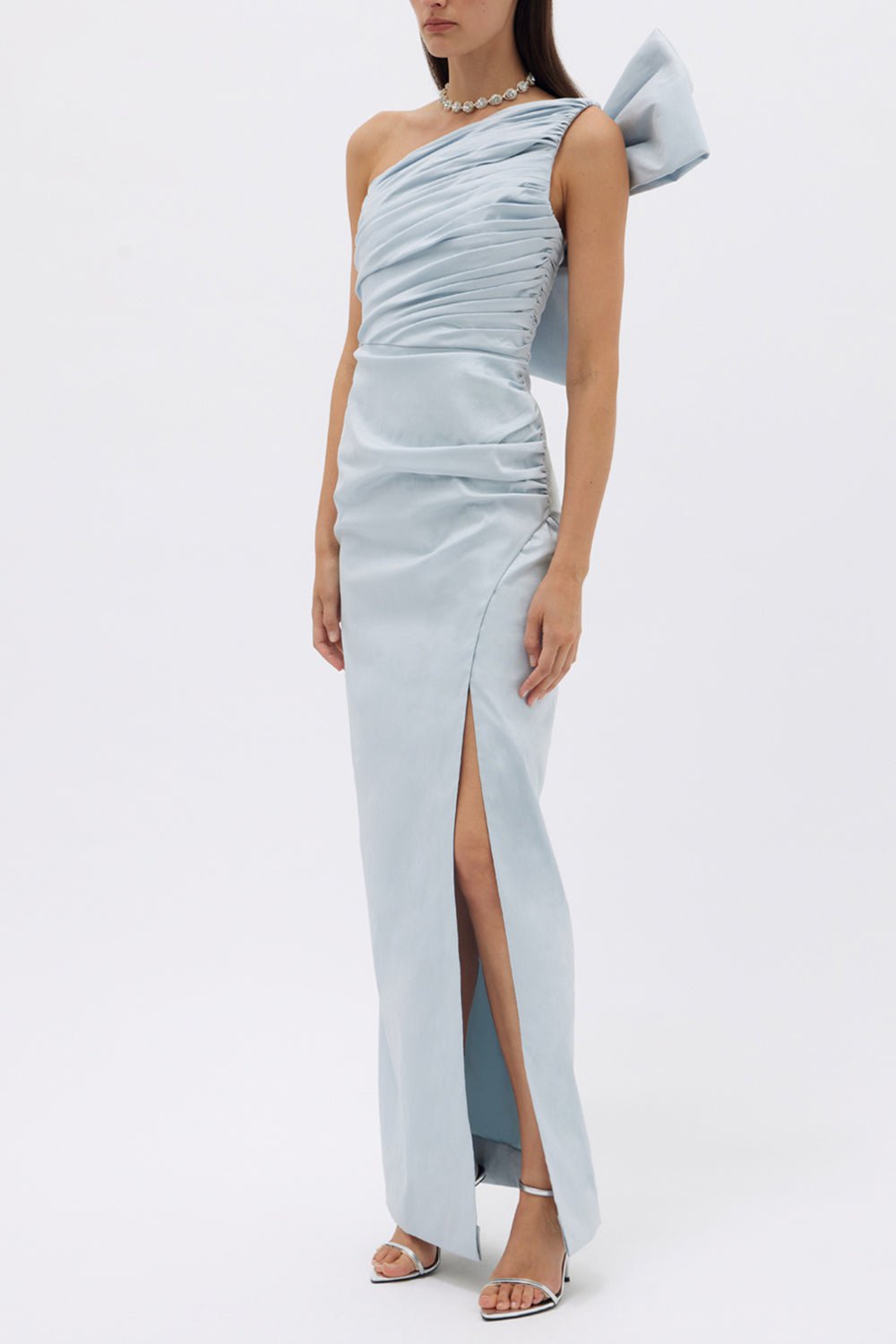 RACHEL GILBERT-Olive Gown-