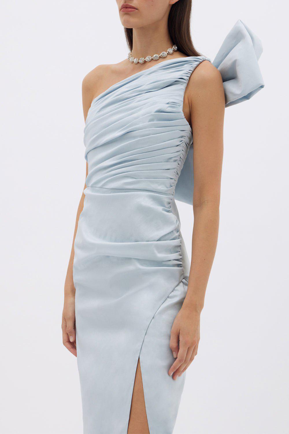 RACHEL GILBERT-Olive Gown-