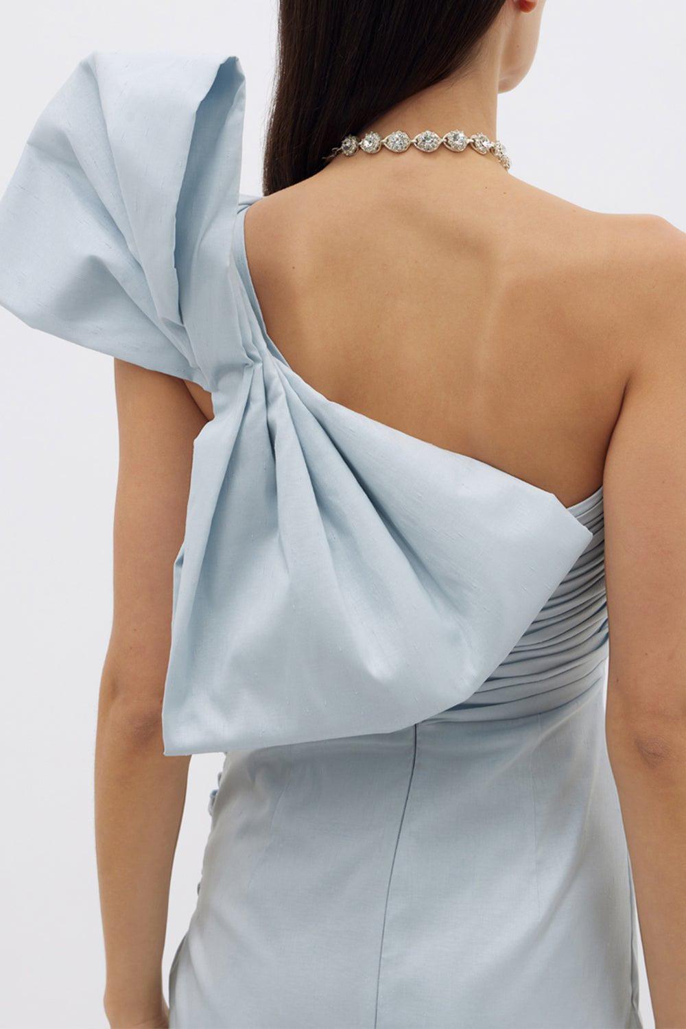 RACHEL GILBERT-Olive Gown-
