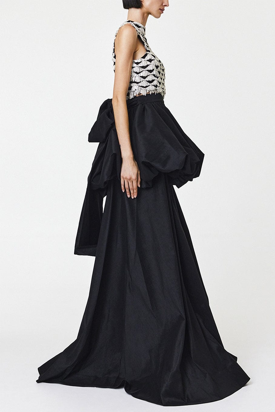RACHEL GILBERT-Maude Skirt-BLACK