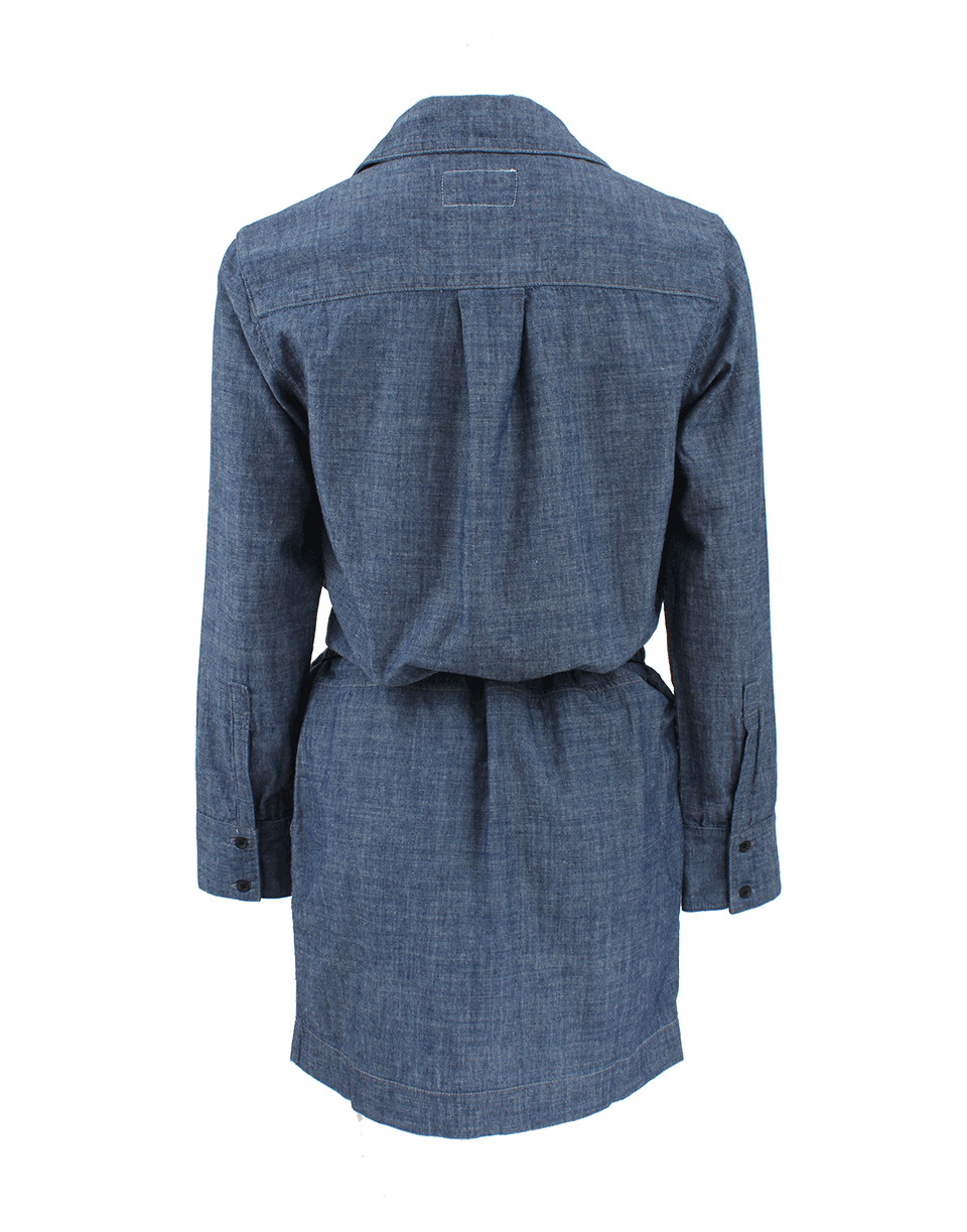 RAG & BONE-Denim Wrap Dress-