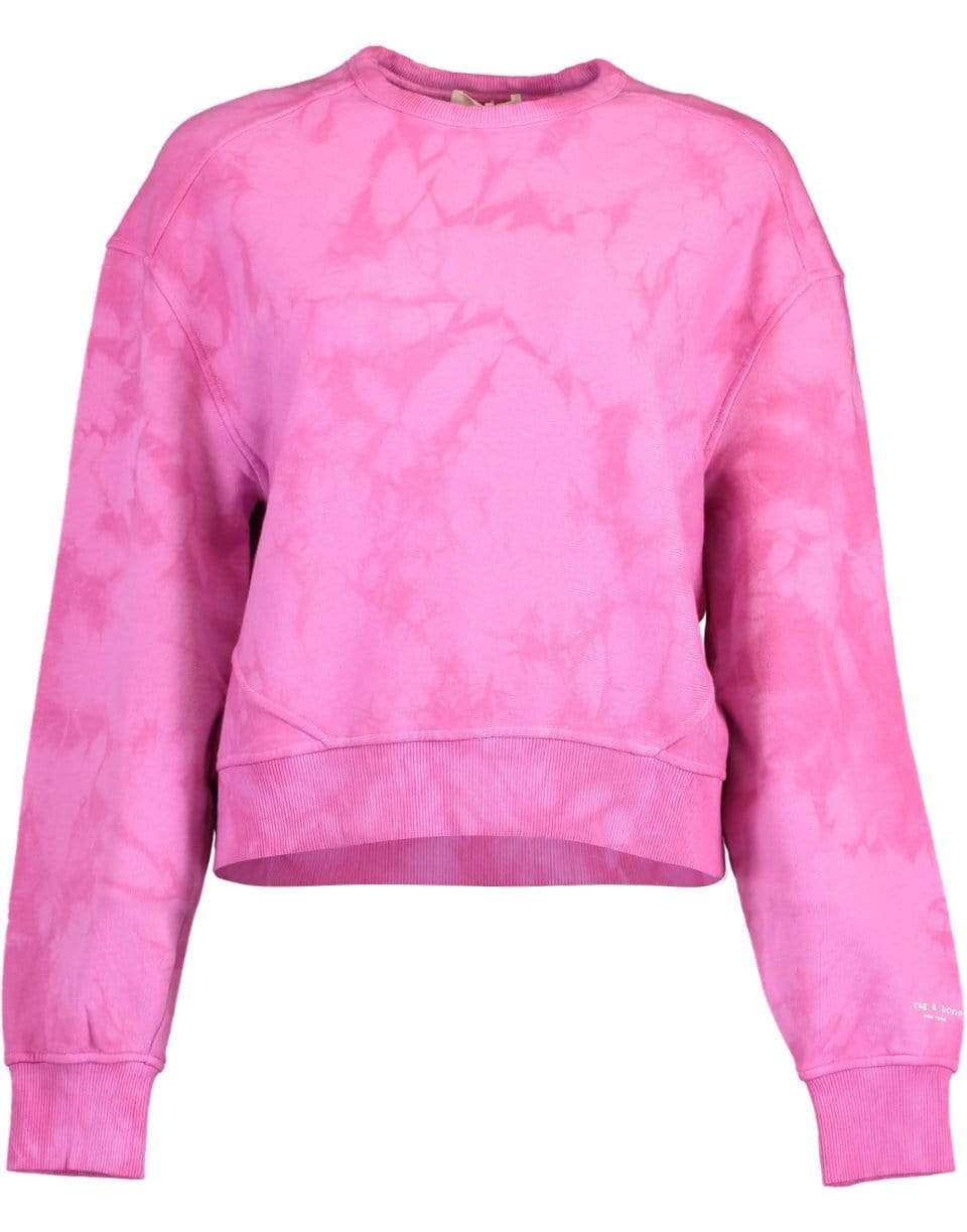 RAG & BONE-City Tie Dye Terry Sweatshirt-