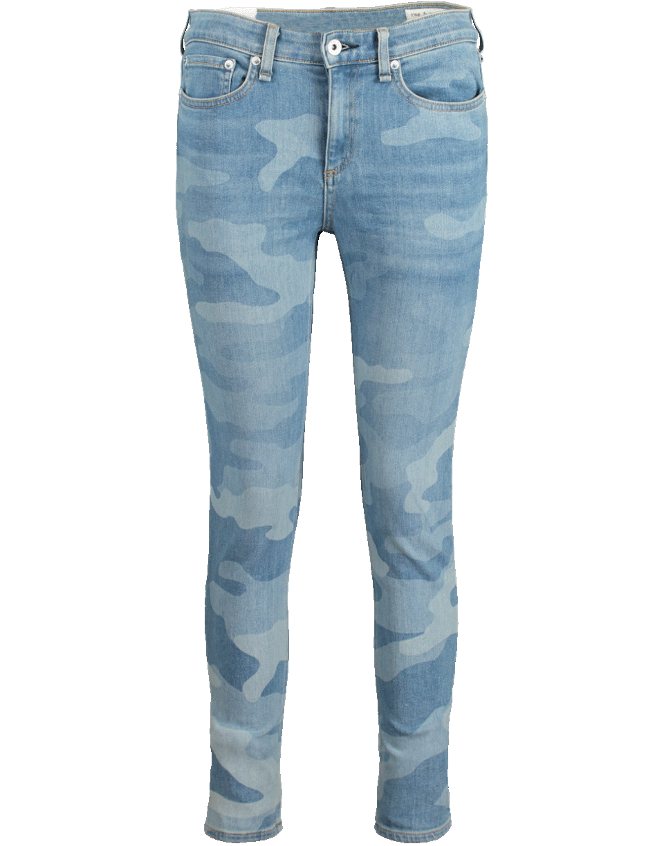 RAG & BONE-Camo Ankle Skinny Denim Pant-