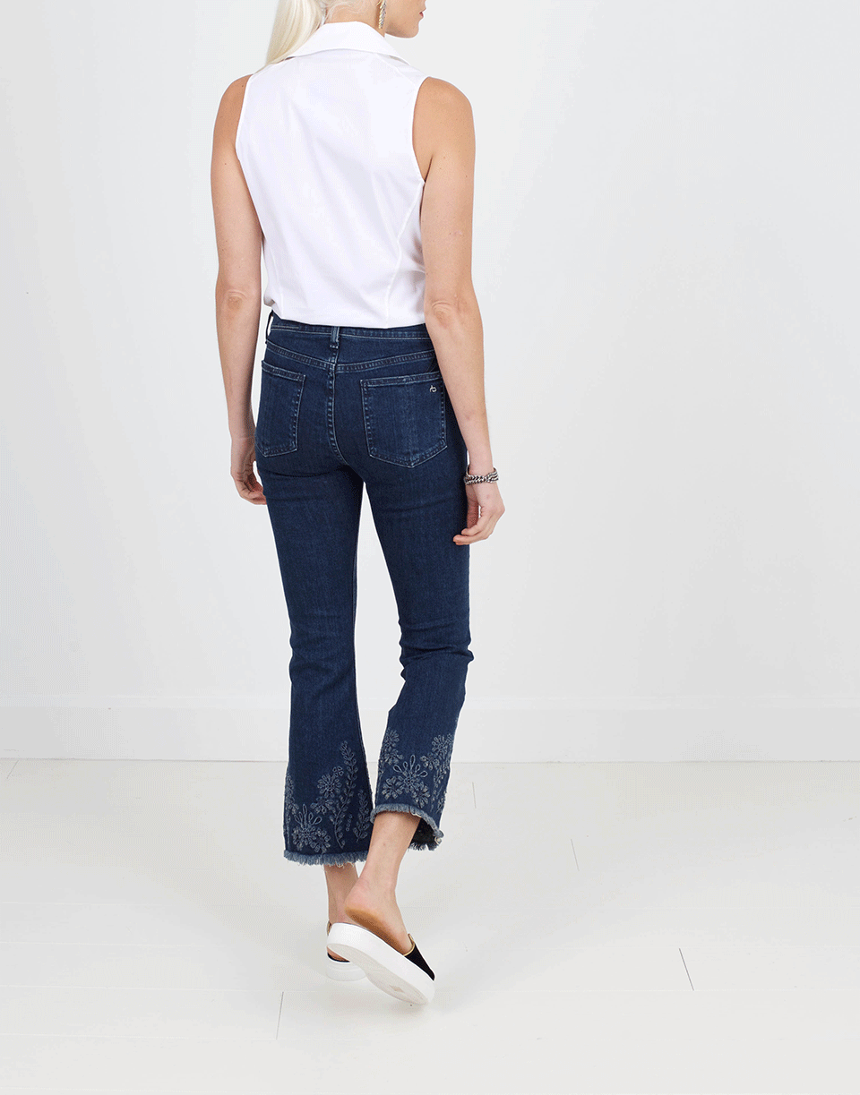 RAG & BONE-Crop Flare Pant-