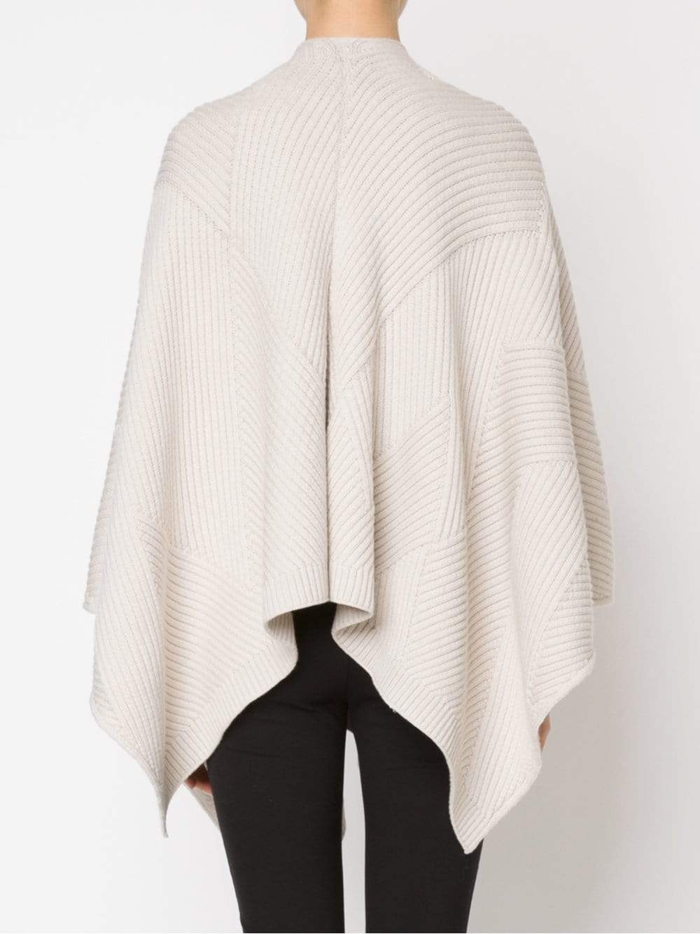 RAG & BONE-Blithe Poncho-ANTIQUE WHITE
