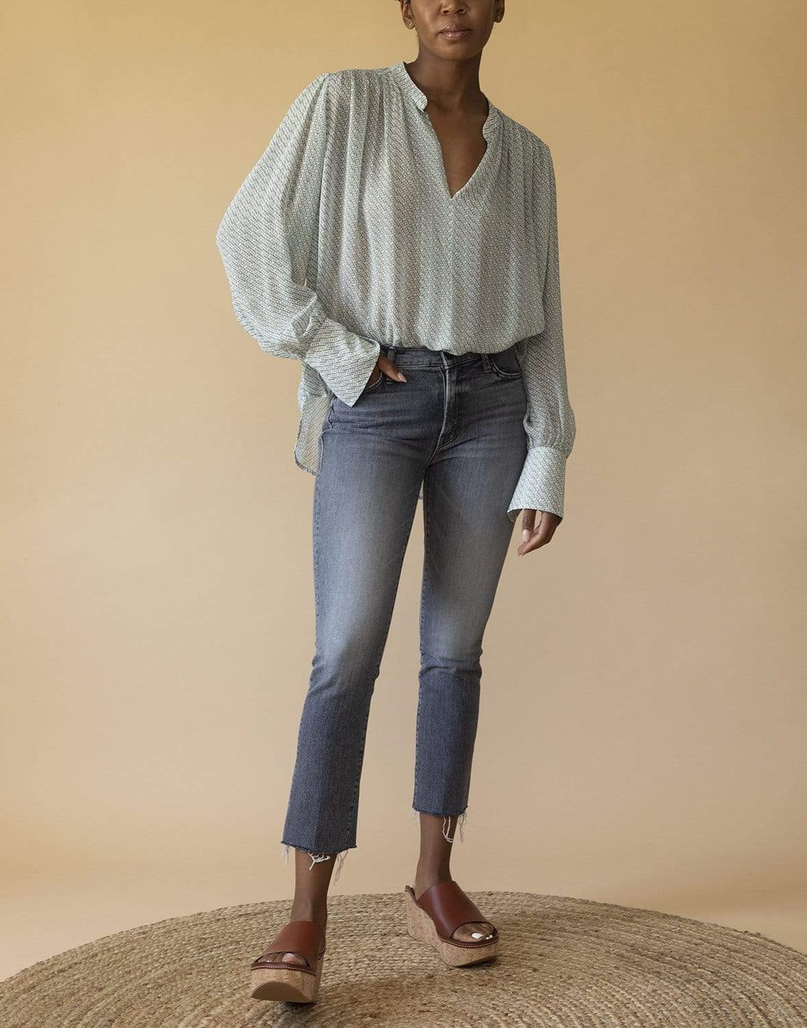 RAG & BONE-Carly Viscose Blouse-