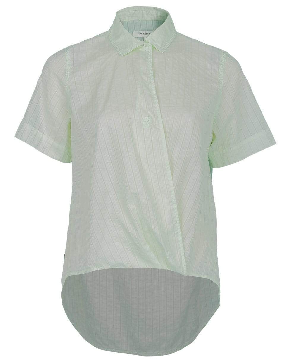 RAG & BONE-Pale Mint Kristine Top-