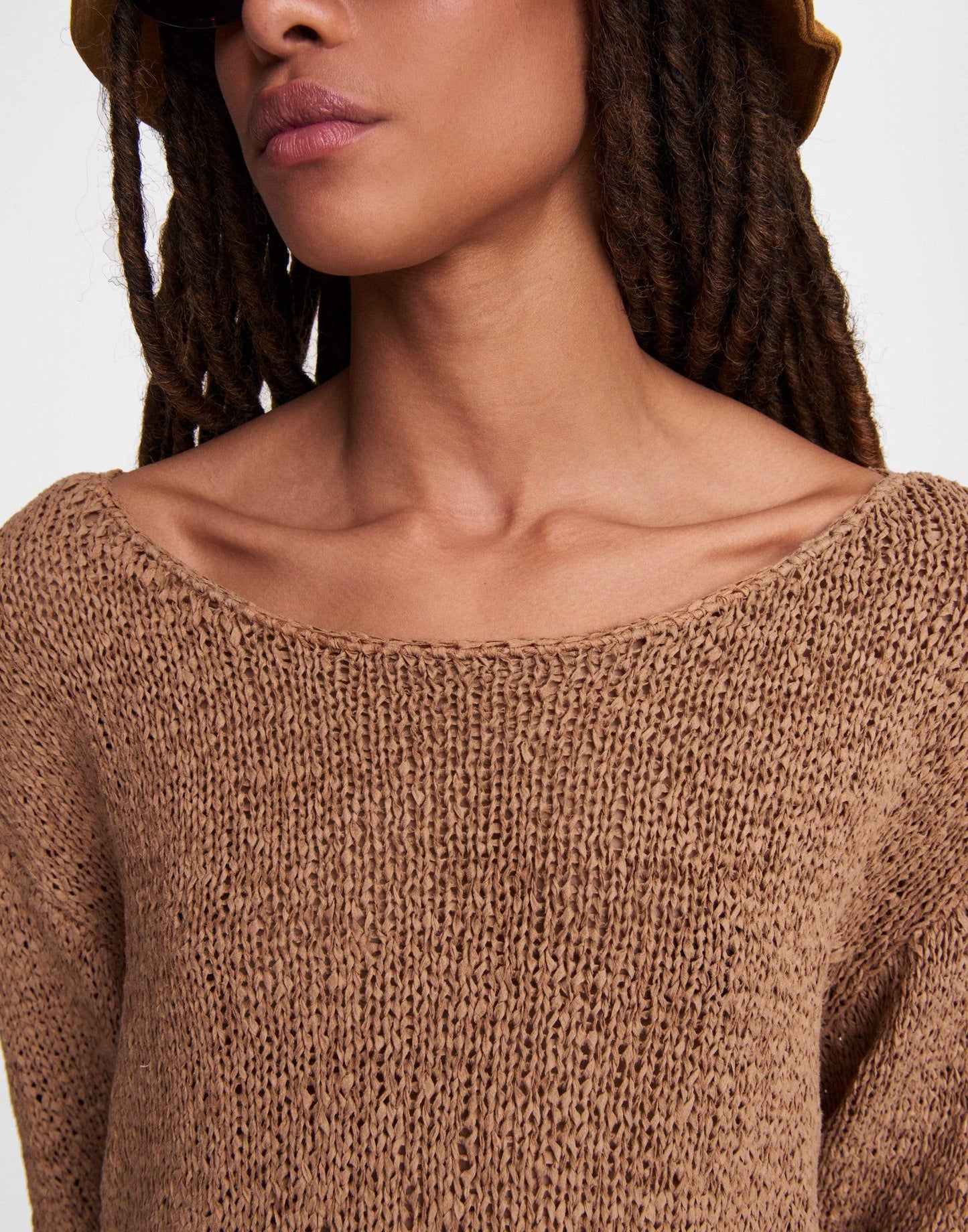 RAG & BONE-Tana Nylon Blend Sweater-