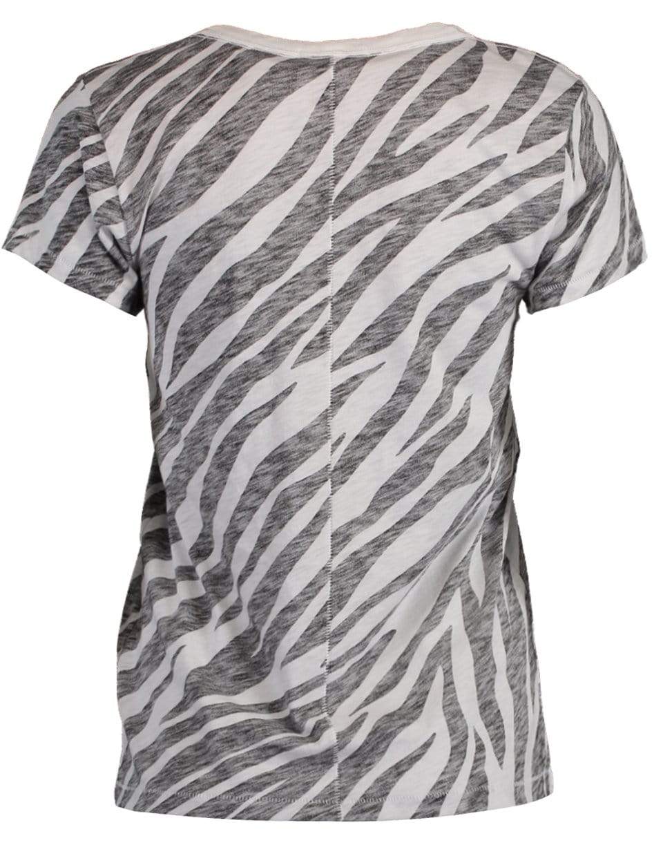 RAG & BONE-All Over Zebra Tee-