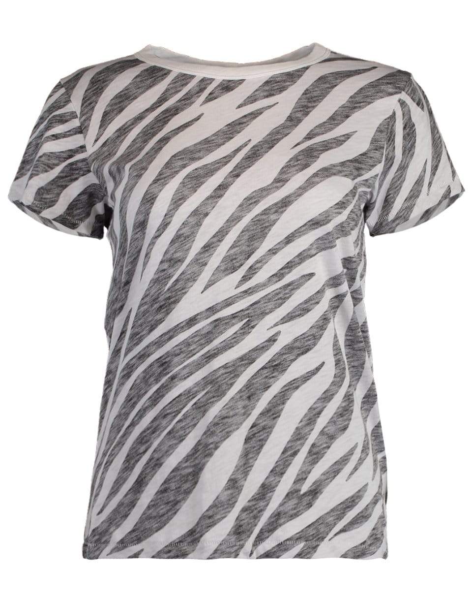 RAG & BONE-All Over Zebra Tee-