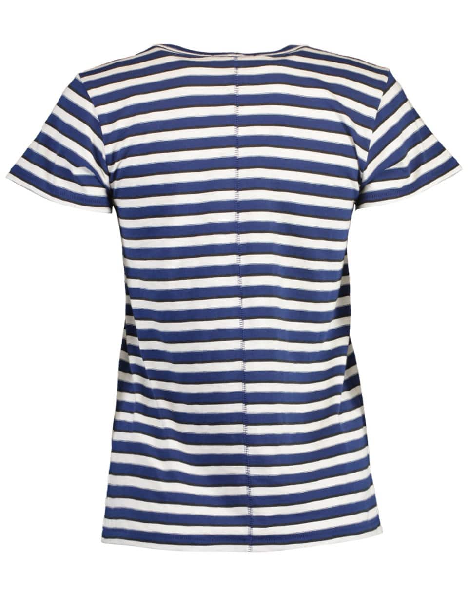 RAG & BONE-The Slub Striped Tee-
