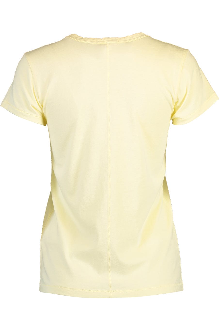 RAG & BONE-Garment Dye T Shirt - Pale Yellow-