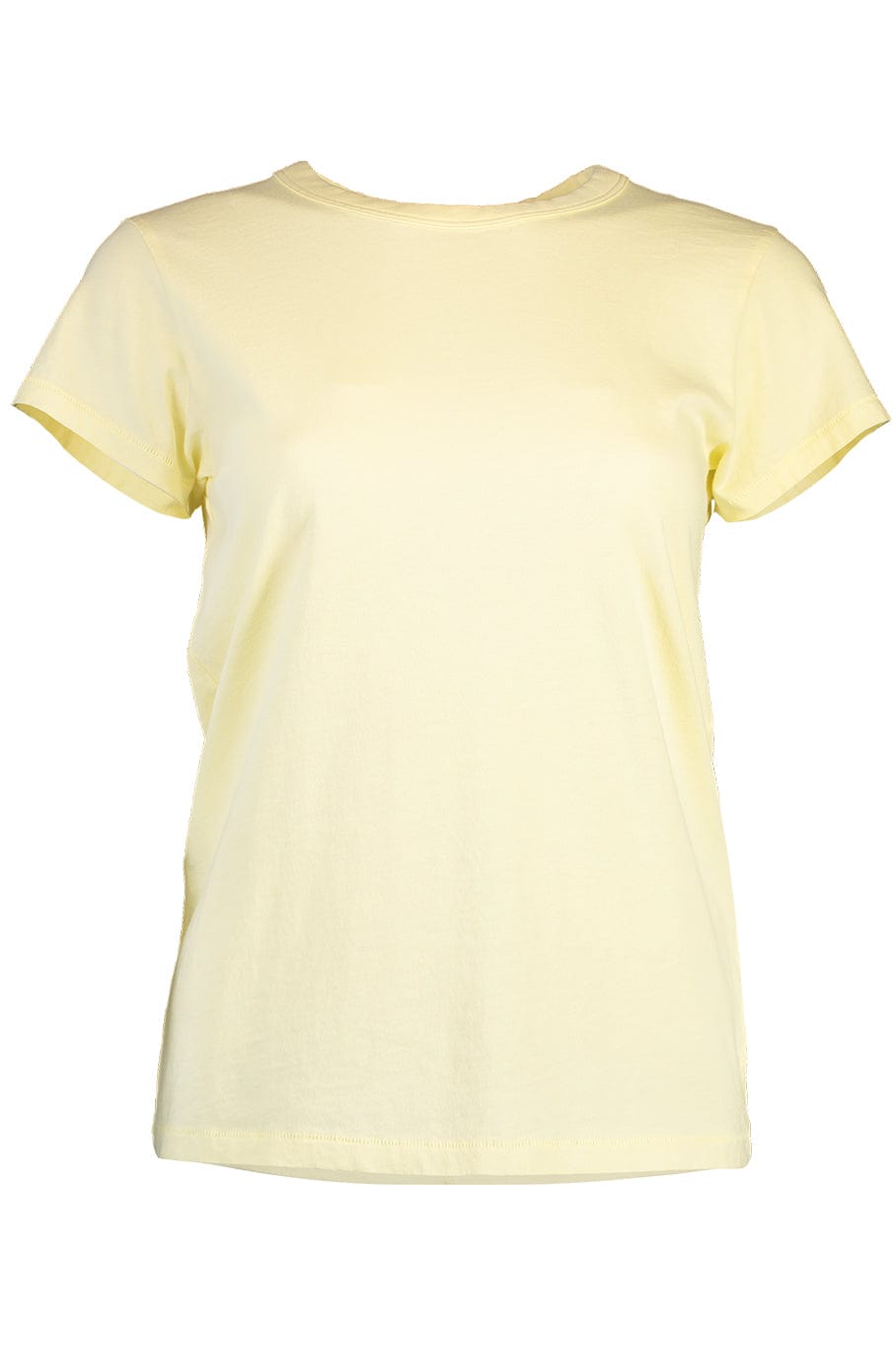 RAG & BONE-Garment Dye T Shirt - Pale Yellow-