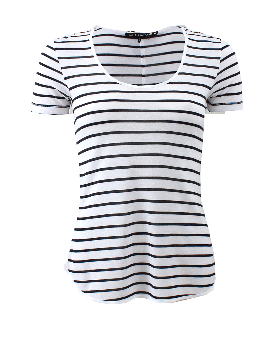 RAG & BONE-Aria Stripe Tee-