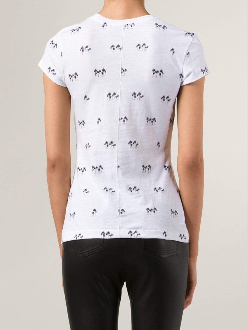 RAG & BONE-Classic Ditsy Palm Tee-