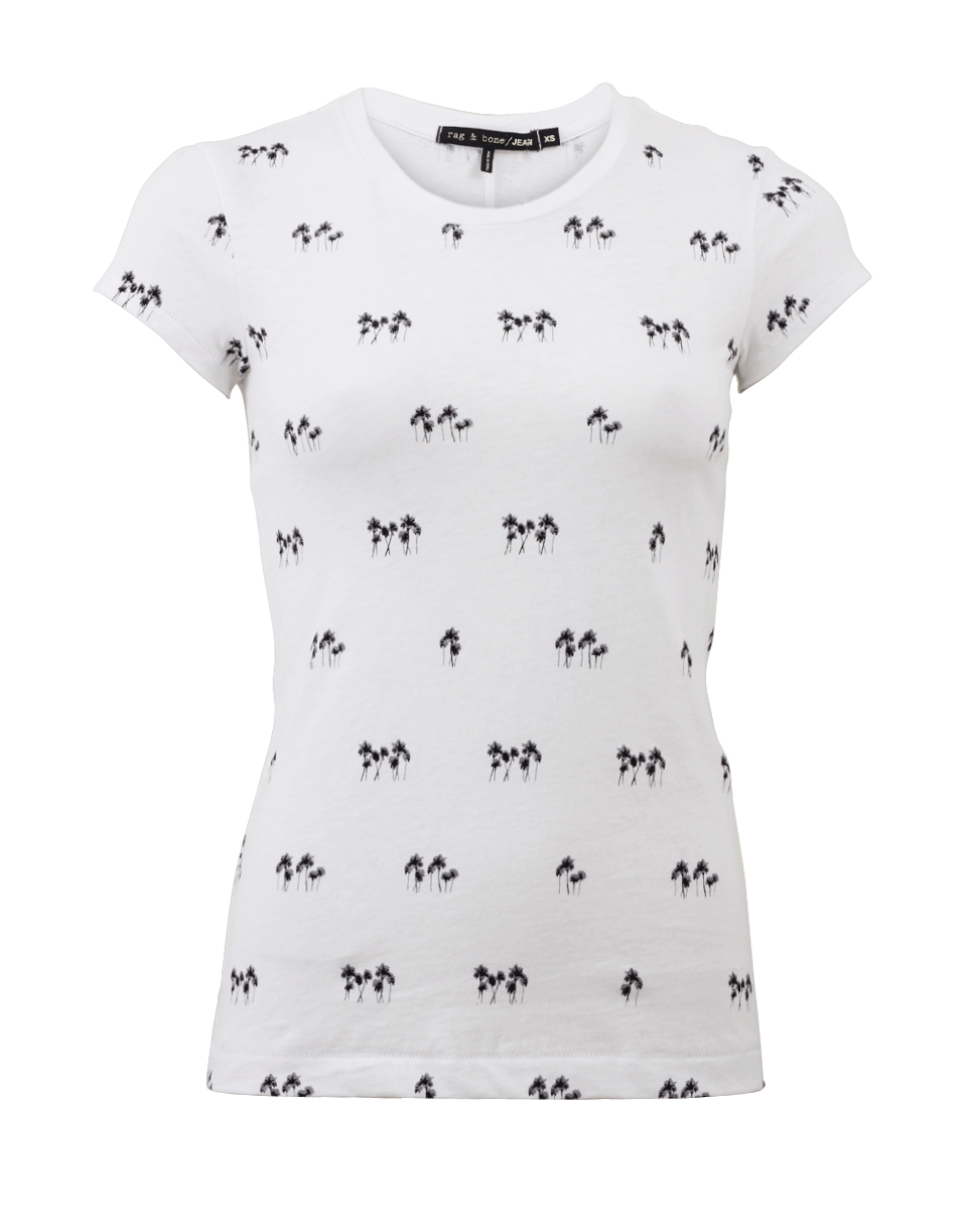 RAG & BONE-Classic Ditsy Palm Tee-