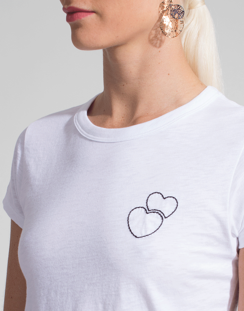 RAG & BONE-Double Heart Tee-