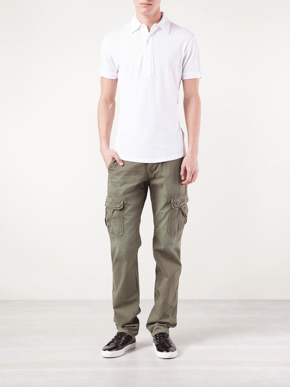 RAG & BONE-Distressed Radar Cargo Pant-