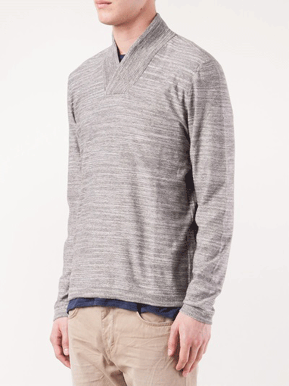 RAG & BONE-Cole Wrap Neck Shirt-