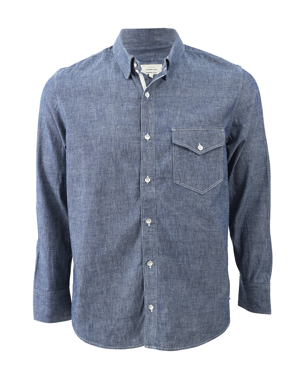 RAG & BONE-Selvage Chambray Shirt-