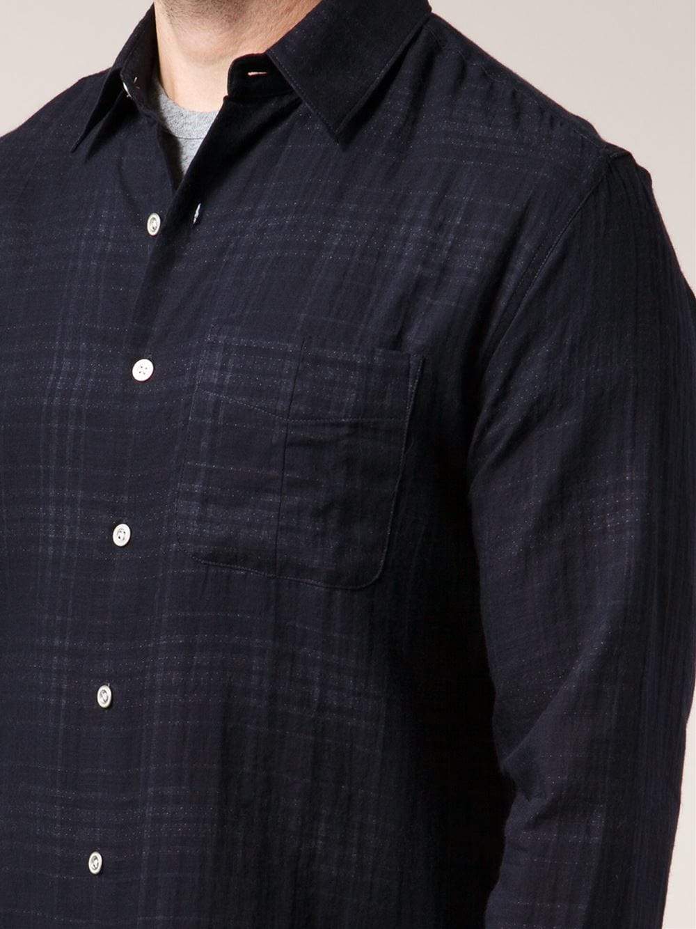 RAG & BONE-Plaid Beach Shirt-