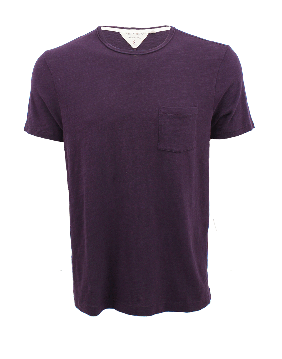 RAG & BONE-Men’s Basic Pocket Tee-