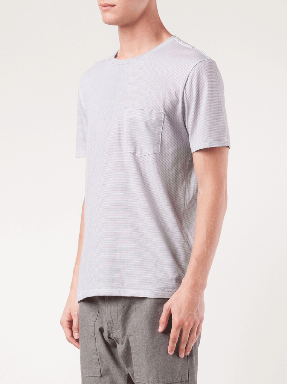 RAG & BONE-Printed Pocket Tee-