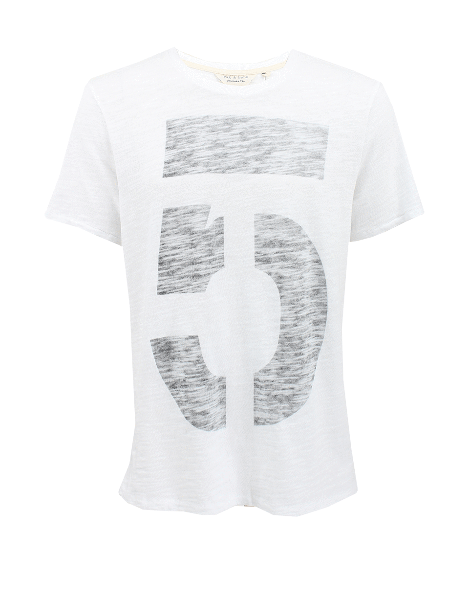 RAG & BONE-Numbers Tee-