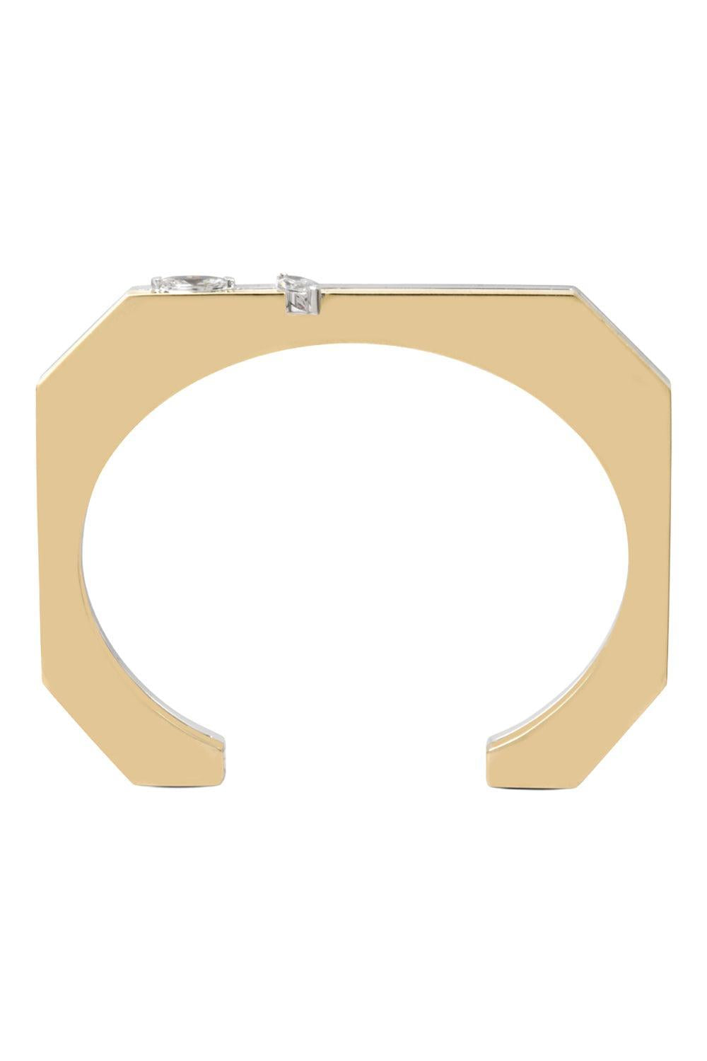 Diamond Marquise Bold Bracelet-YELLOW GOLD-JEWELRYFINE JEWELBRACELET O-RAINBOW K
