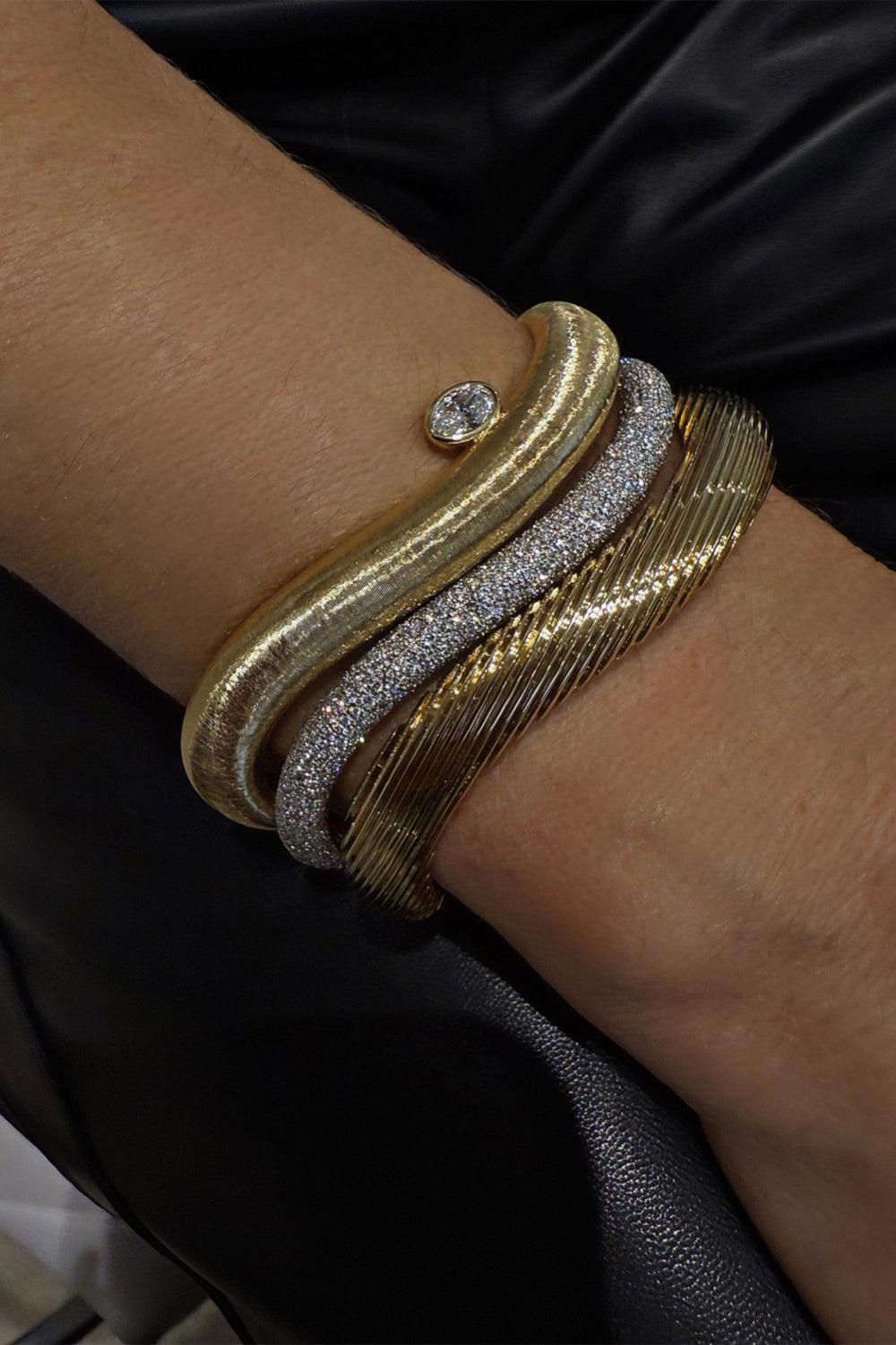 Diamond Pave Illusion Bracelet-YELLOW GOLD-JEWELRYFINE JEWELBRACELET O-RAINBOW K