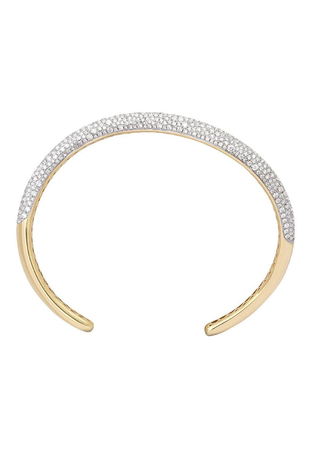 Diamond Pave Illusion Bracelet-YELLOW GOLD-JEWELRYFINE JEWELBRACELET O-RAINBOW K