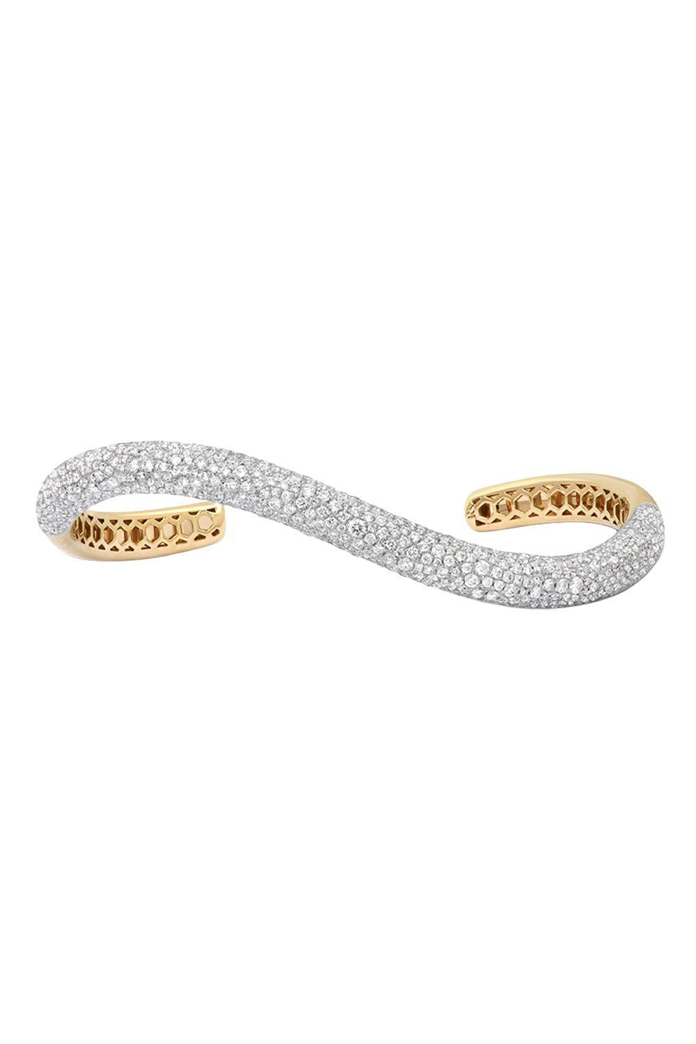Diamond Pave Illusion Bracelet-YELLOW GOLD-JEWELRYFINE JEWELBRACELET O-RAINBOW K