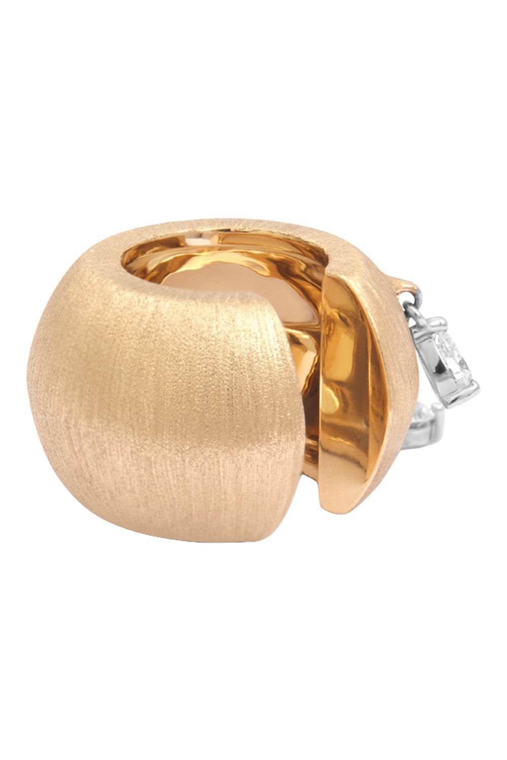 Diamond Pampille Dune Earcuff-ROSE GOLD-JEWELRYFINE JEWELEARRING-RAINBOW K