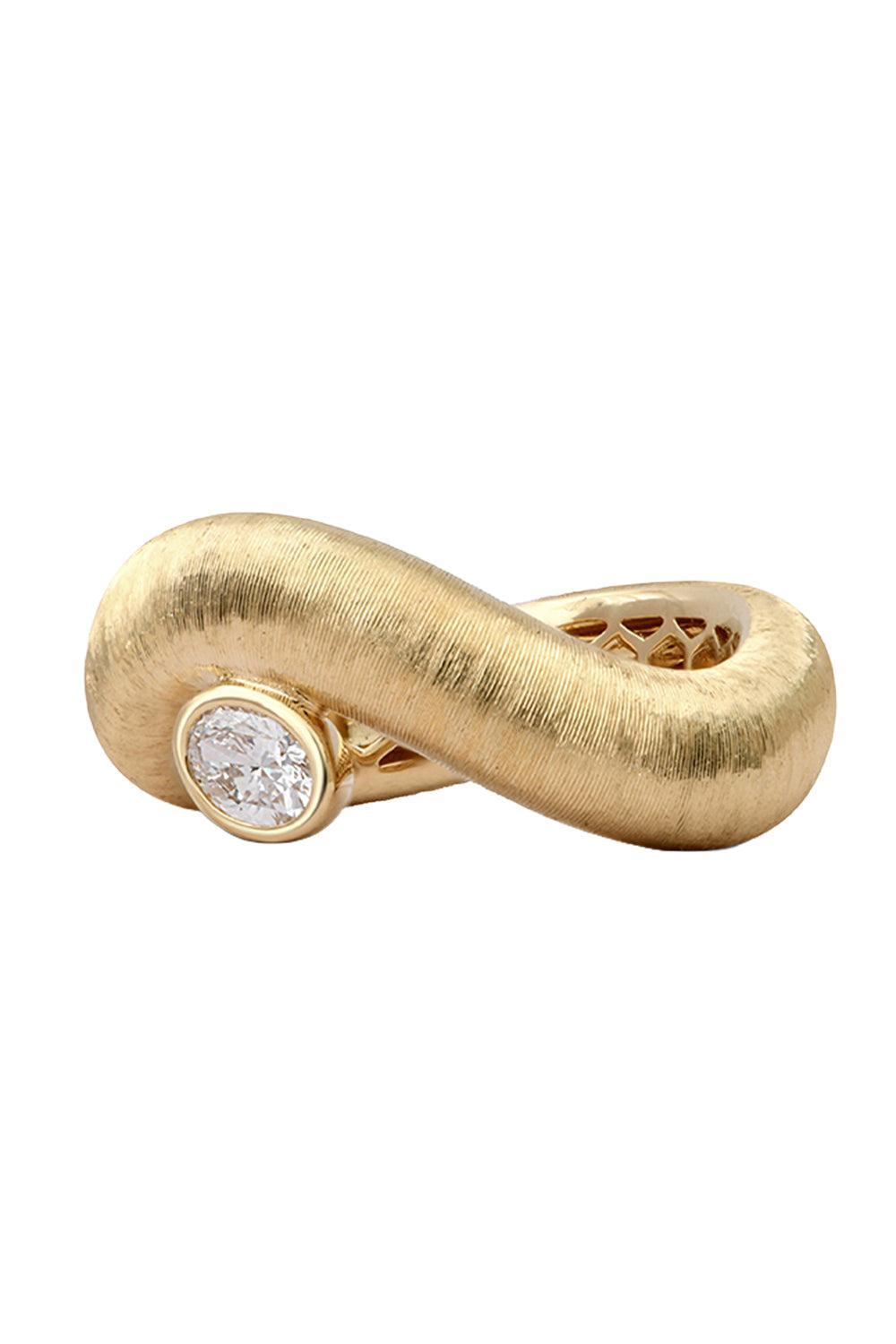 Diamond Oval Illusion Brunch Ring-YELLOW GOLD-JEWELRYFINE JEWELRING-RAINBOW K