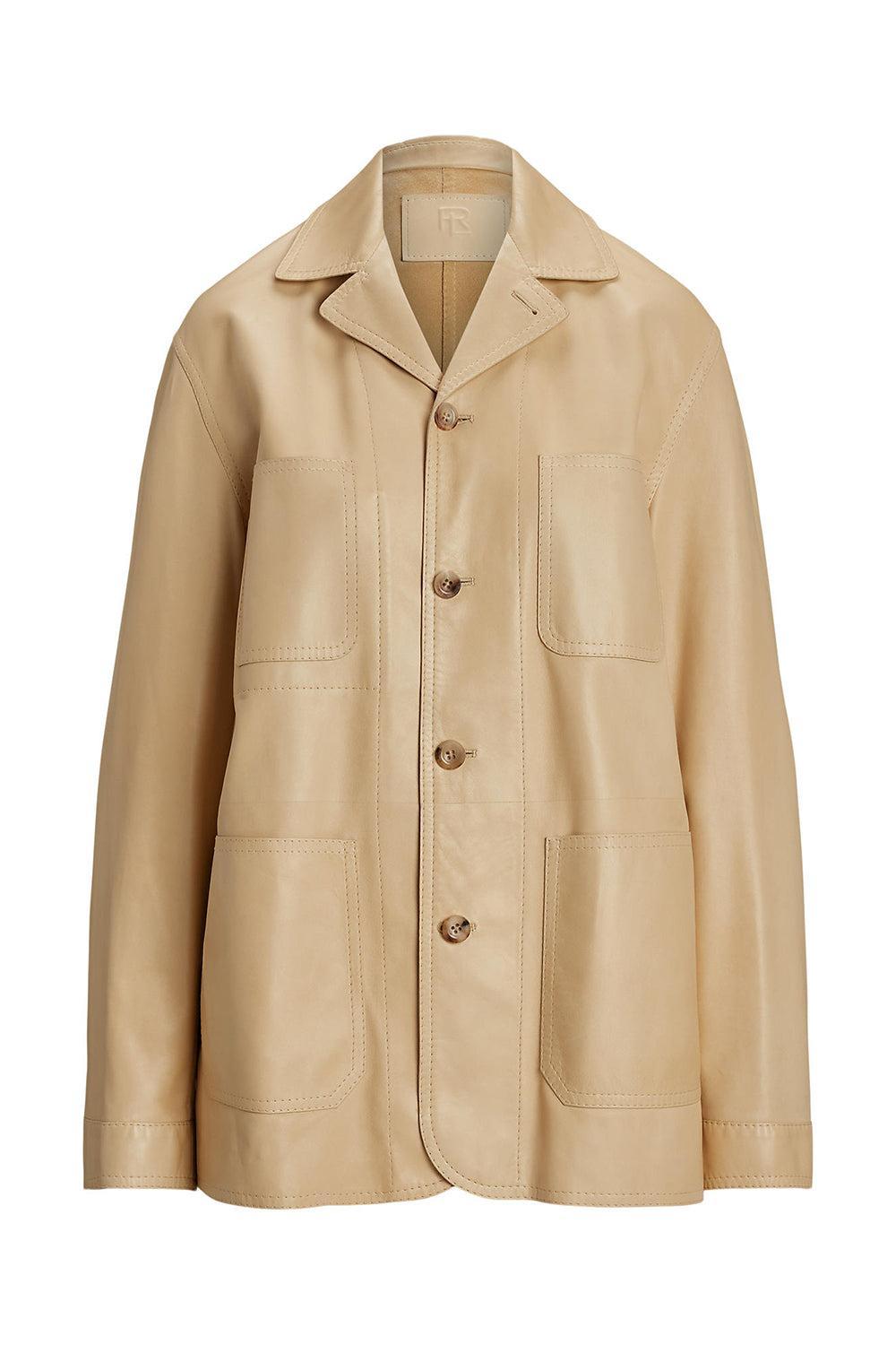 Adrianna Jacket-LT SAND-XS-CLOTHINGCOATLEATHER-RALPH LAUREN