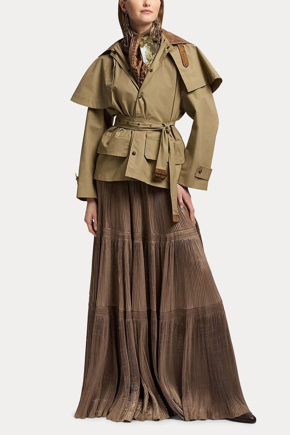 Woven Barn Coat-BROWN-2-CLOTHINGCOATTRENCH-RALPH LAUREN