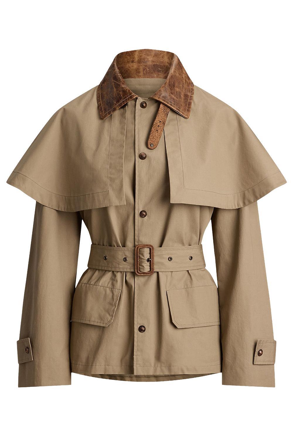 Woven Barn Coat-BROWN-2-CLOTHINGCOATTRENCH-RALPH LAUREN