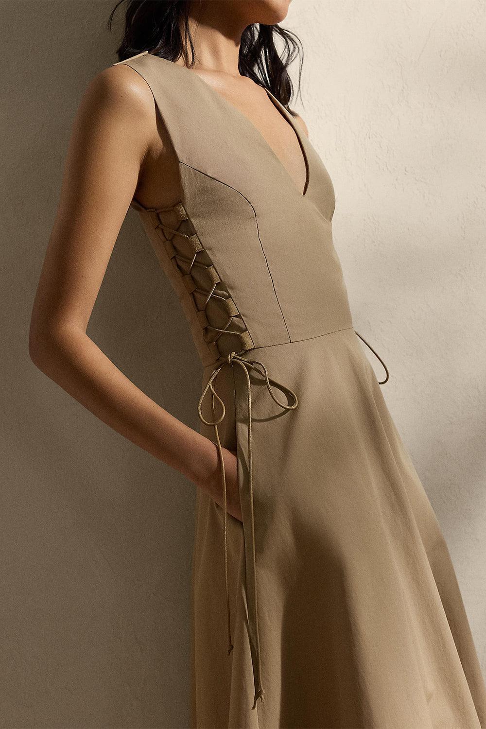Renna Dress-LUX TAN-2-CLOTHINGDRESSCASUAL-RALPH LAUREN