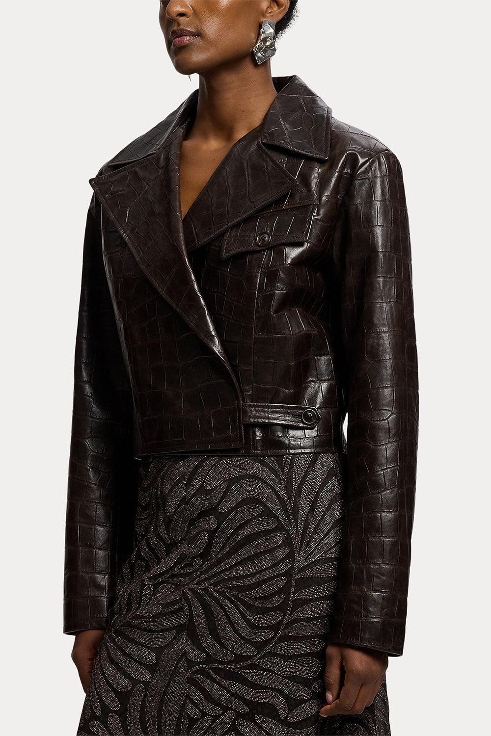 Jaxson Moto Jacket-BROWN-0-CLOTHINGJACKETLEATHER-RALPH LAUREN