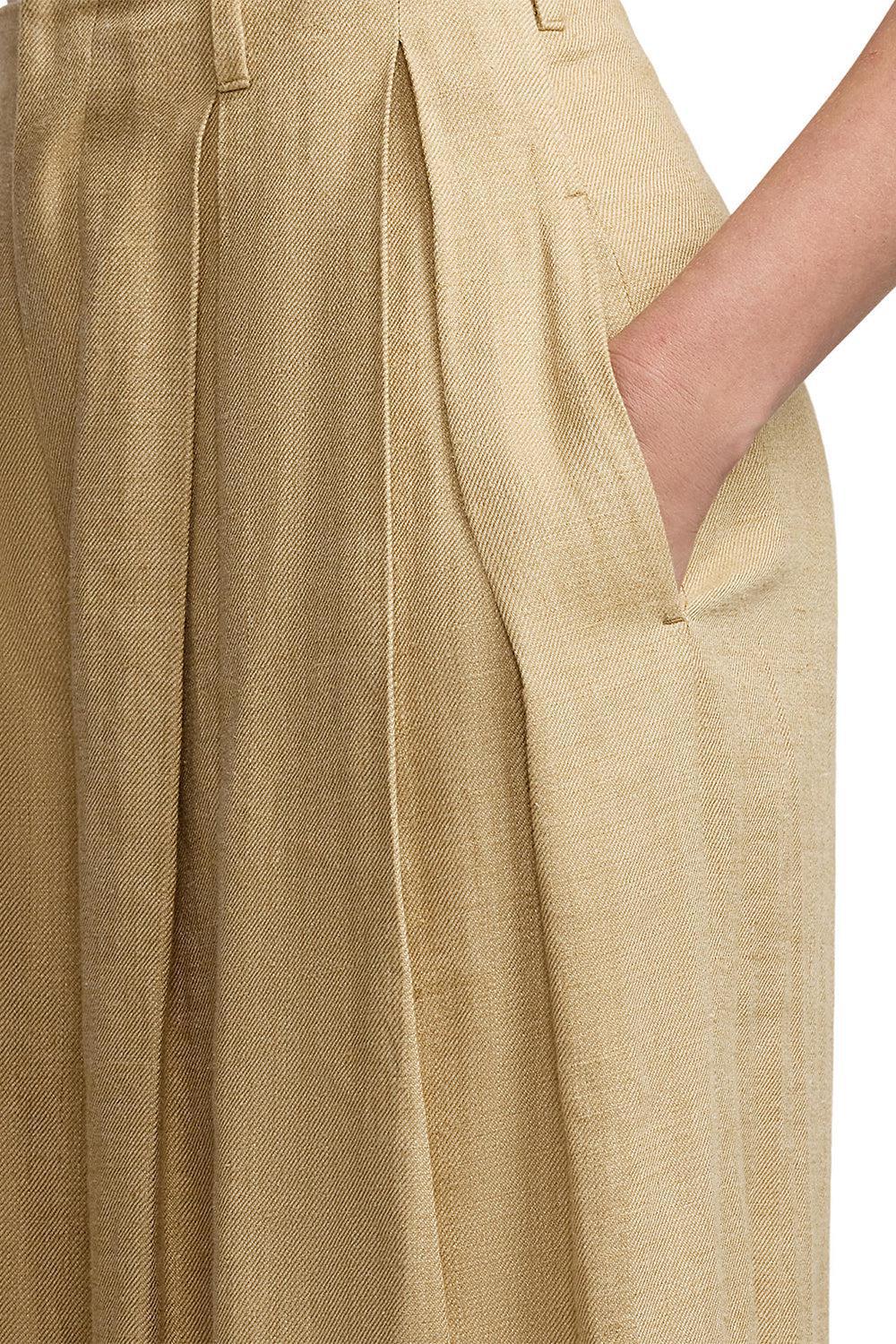 Greer Pants-LUX TAN-2-CLOTHINGPANTWIDE LEG-RALPH LAUREN