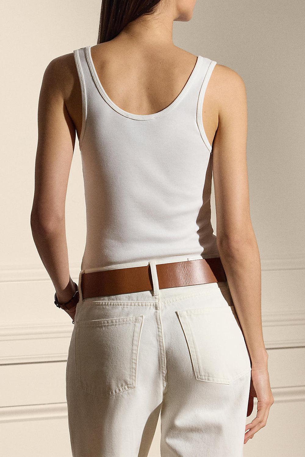 Ellis Tank-OPTIC WH-XS-CLOTHINGTOPTANK-RALPH LAUREN
