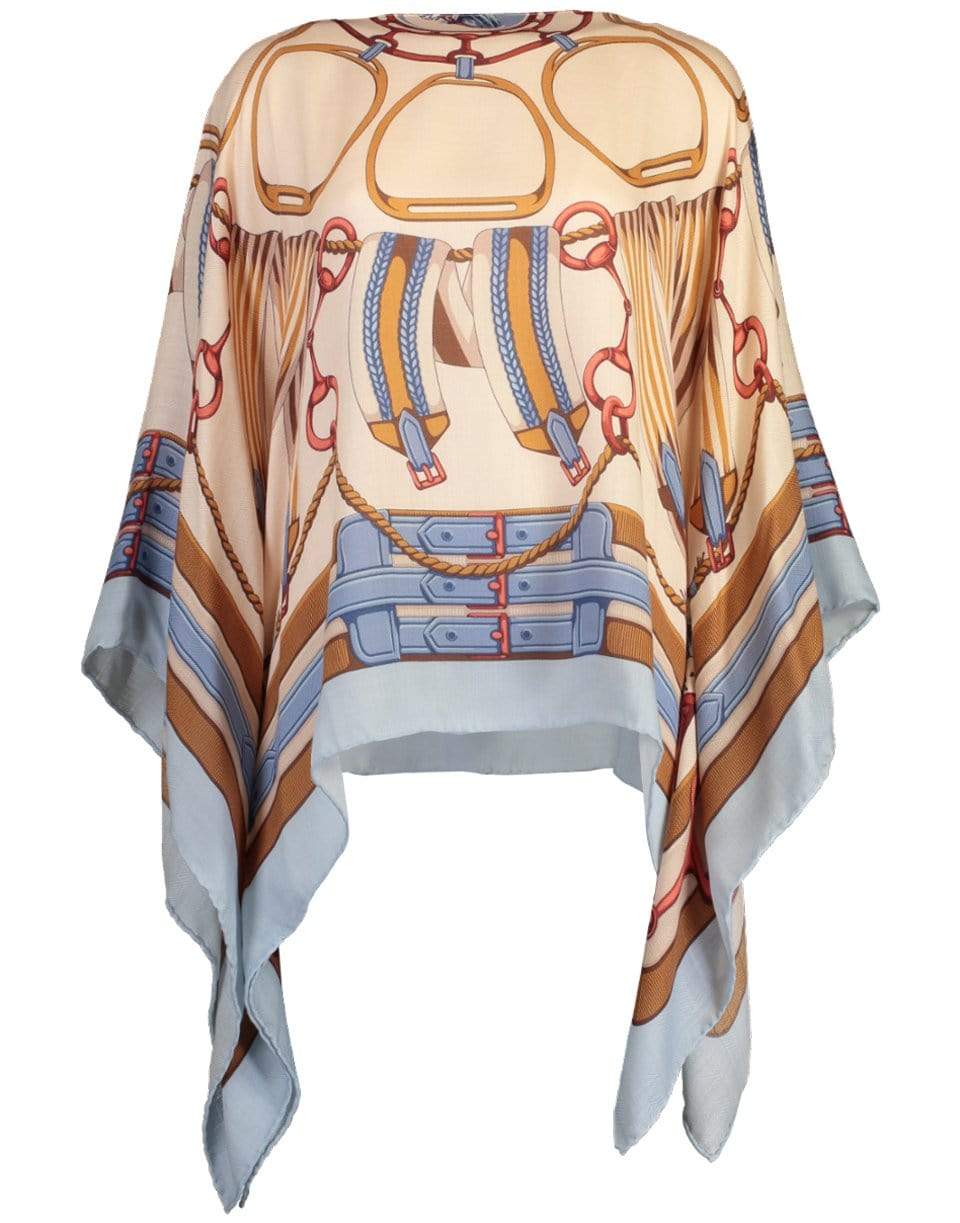 RANI ARABELLA-Stirrups Poncho-FOG