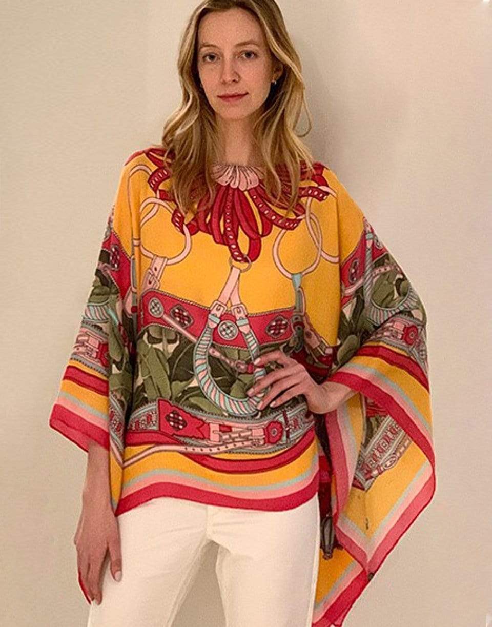 RANI ARABELLA-Sorrento Poncho-ORANGE
