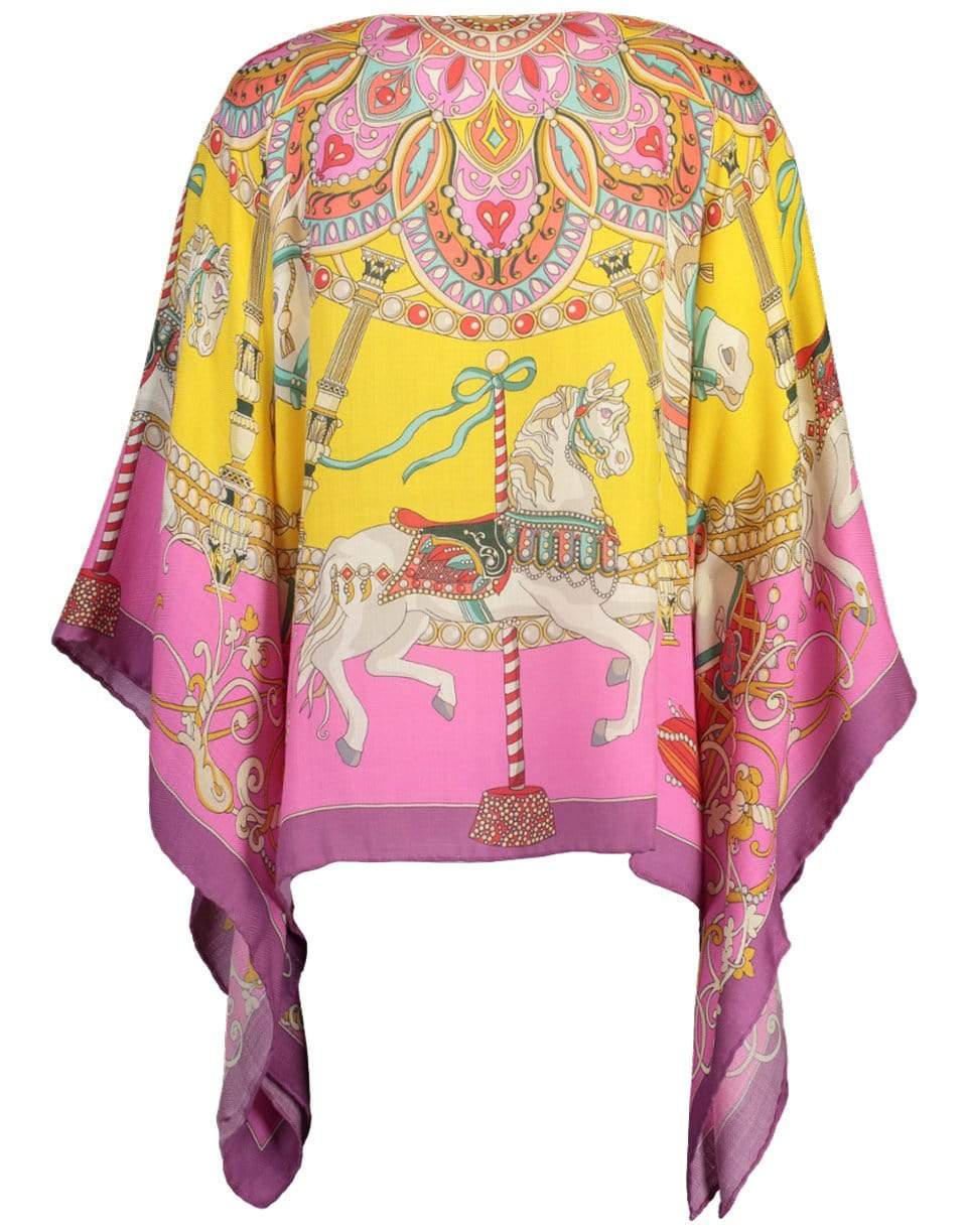 RANI ARABELLA-Toy Horses Poncho-PINK