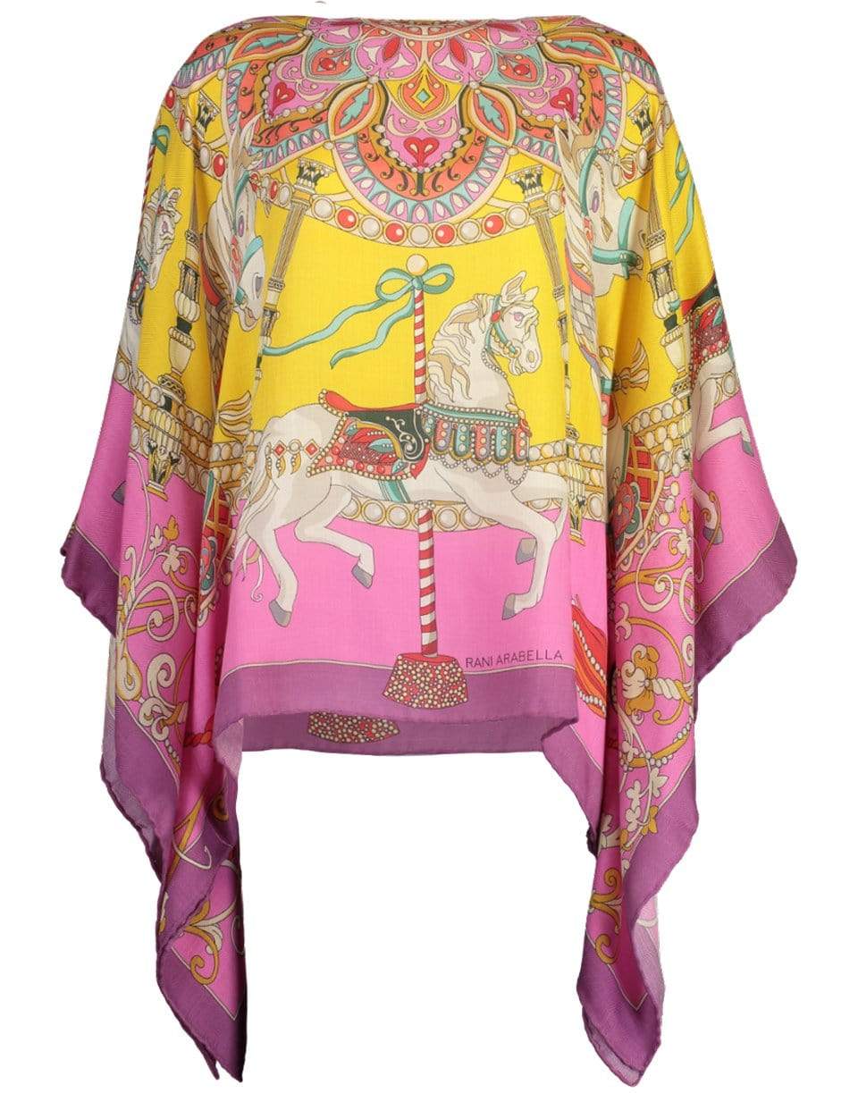 RANI ARABELLA-Toy Horses Poncho-PINK